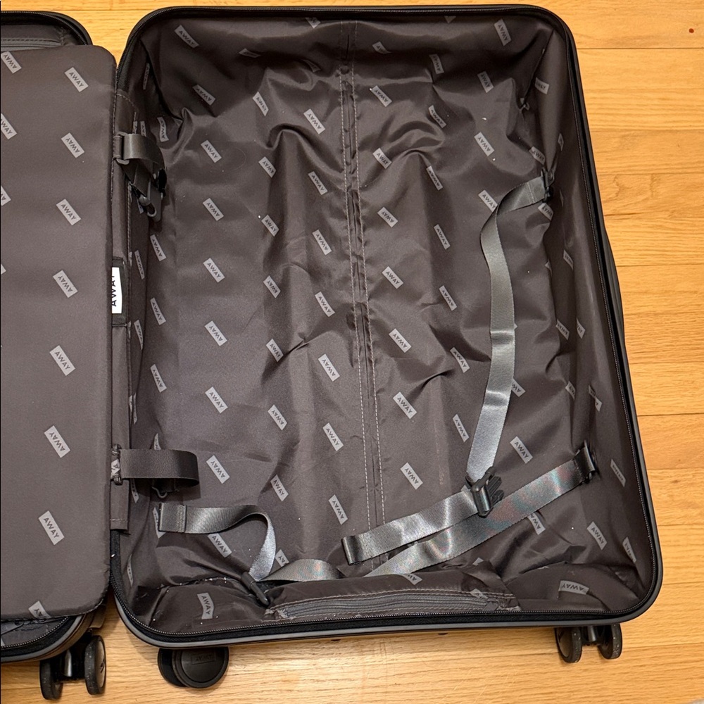 AWAY Black Suitcase MEDIUM ONLY - Picture 5 of 6